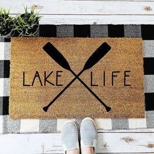 Urban Owl Lake Life Doormat - 18" x 30"
